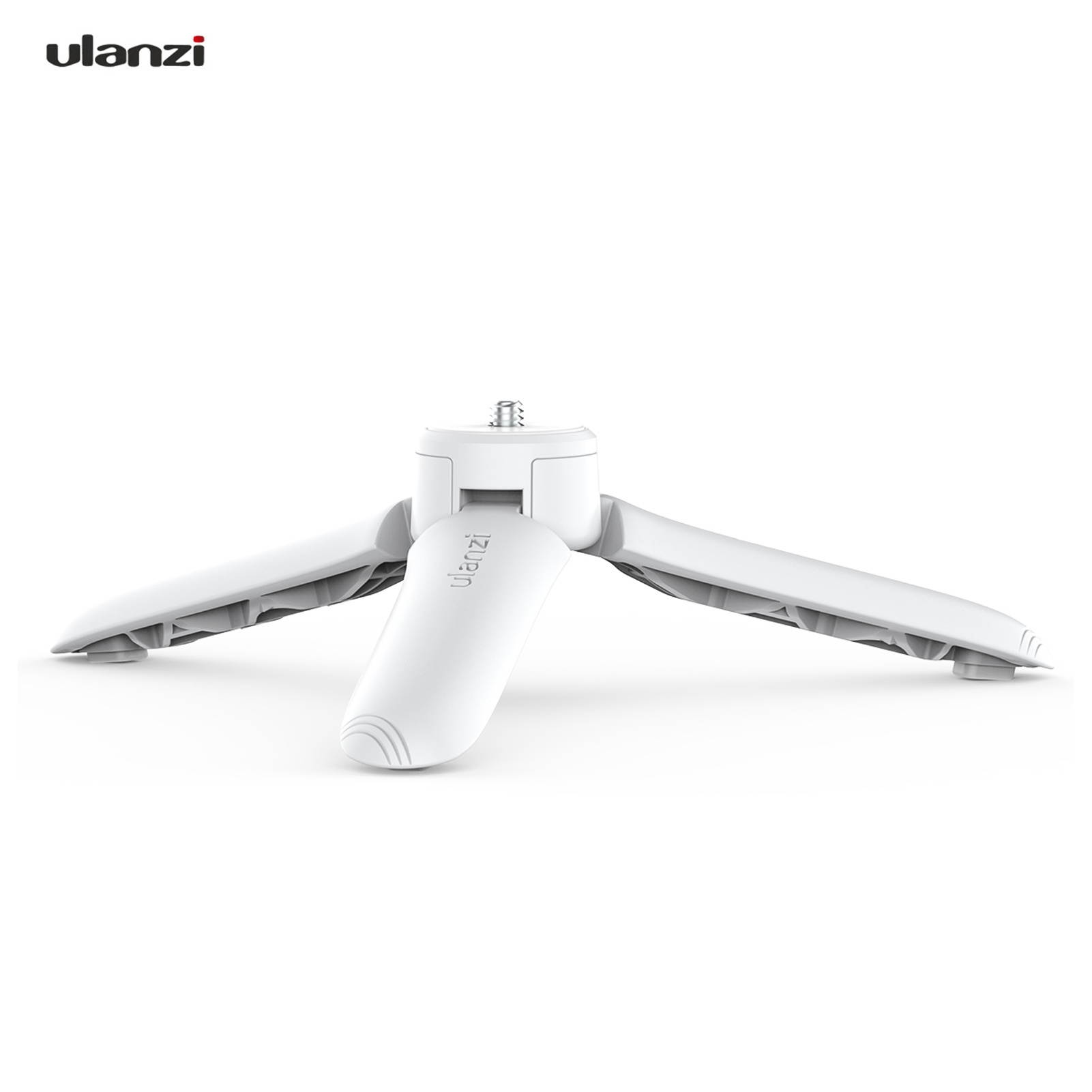 Ulanzi MT-10 Mini Tripod Handheld Monopod Max Loading 2.5KG with 1/4 Inch Screw Mount for Cell Phone ILDC DSLR Action Camera Compatible with DJI OSMO Mobile 3/4 Stabilizer