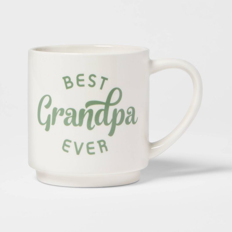 16oz Stoneware Best Grandpa Ever Mug - Room Essentials™