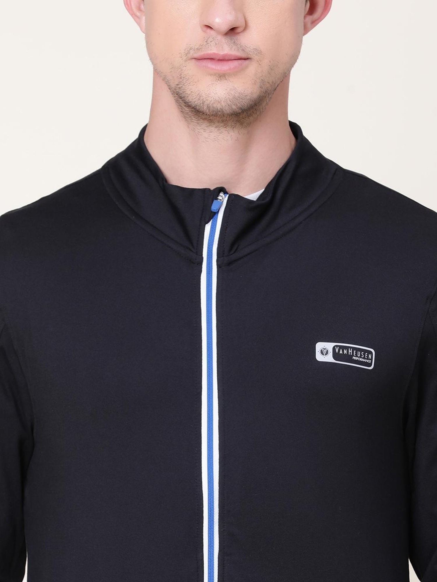 Slowave Teal Regular Fit Sports Hooded Jacket