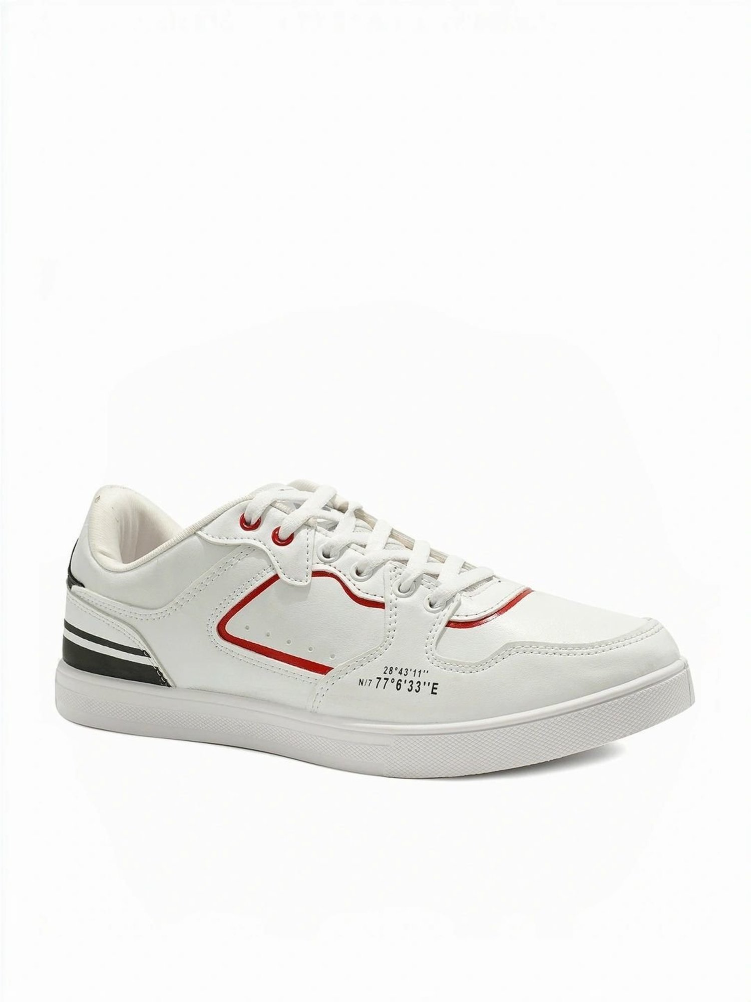 Asian Men's White Casual Sneakers