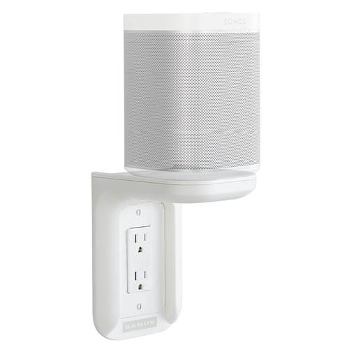 SANUS WSOS1-W1 Sonos / One / PLAY 1 and Boost Outlet Shelf White