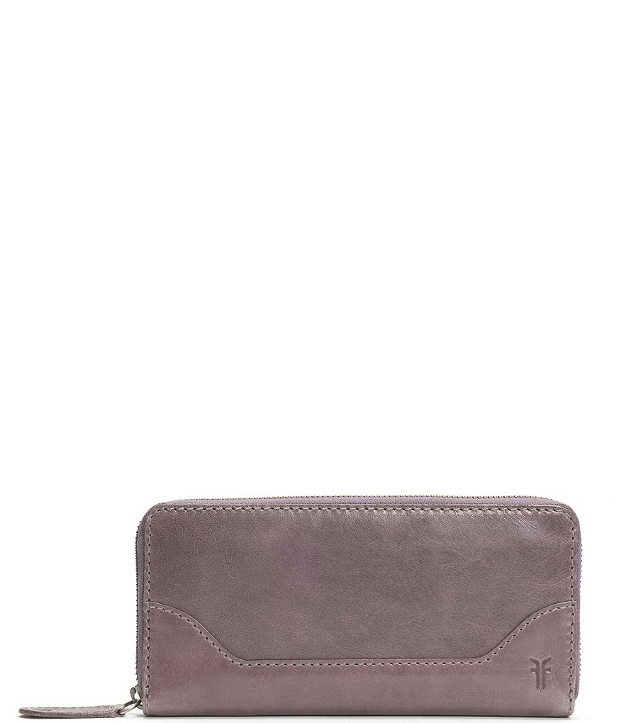 Frye Melissa Leather Zip Wallet