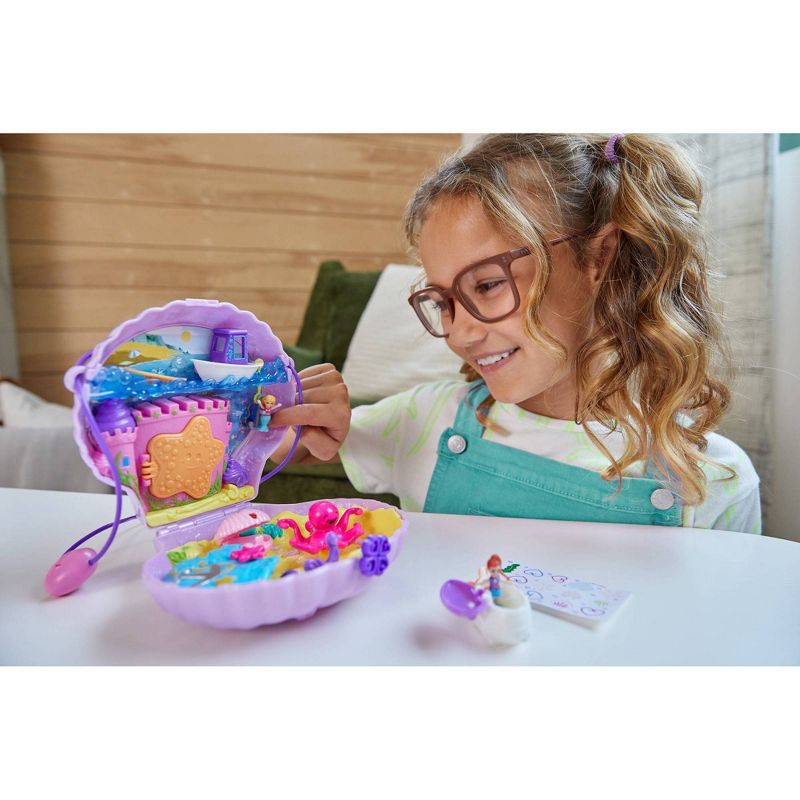 Polly Pocket Tiny Power Seashell Purse Playset