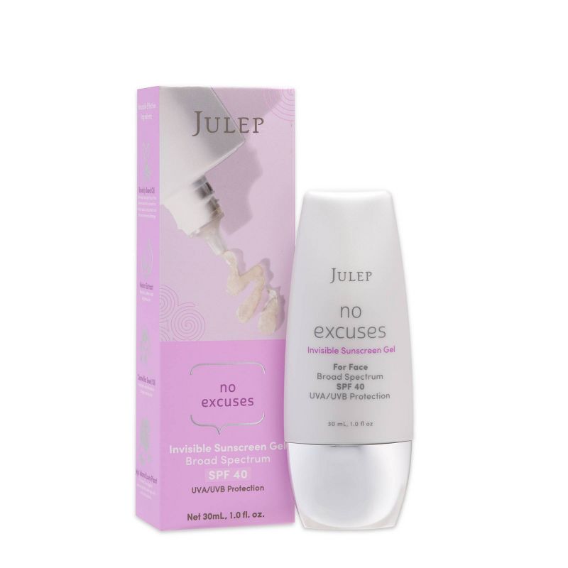 Julep No Excuses Invisible Sunscreen Gel SPF 40