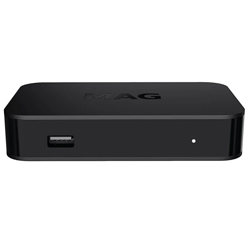 MAG322 IPTV Box No Built-in WiFi + HDMI Cable + Remote + Power Adapter + Battery