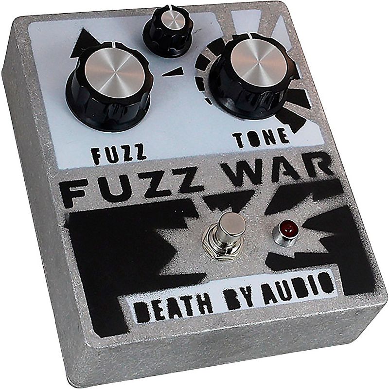 DEATH BY AUDIO Fuzz War Effects Pedal Silver