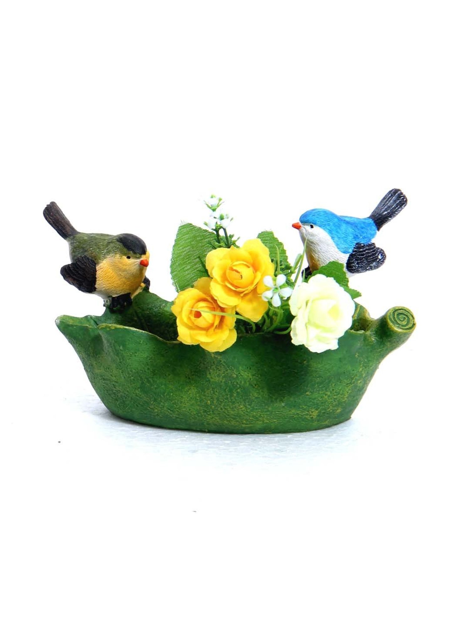 Aapno Rajasthan Green Ceramic Planter - Set of 1