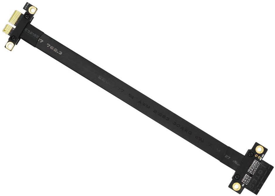 GODSHARK PCI-e PCI Express 36PIN 1X Extender Extension Cable with Gold-Plated Connector