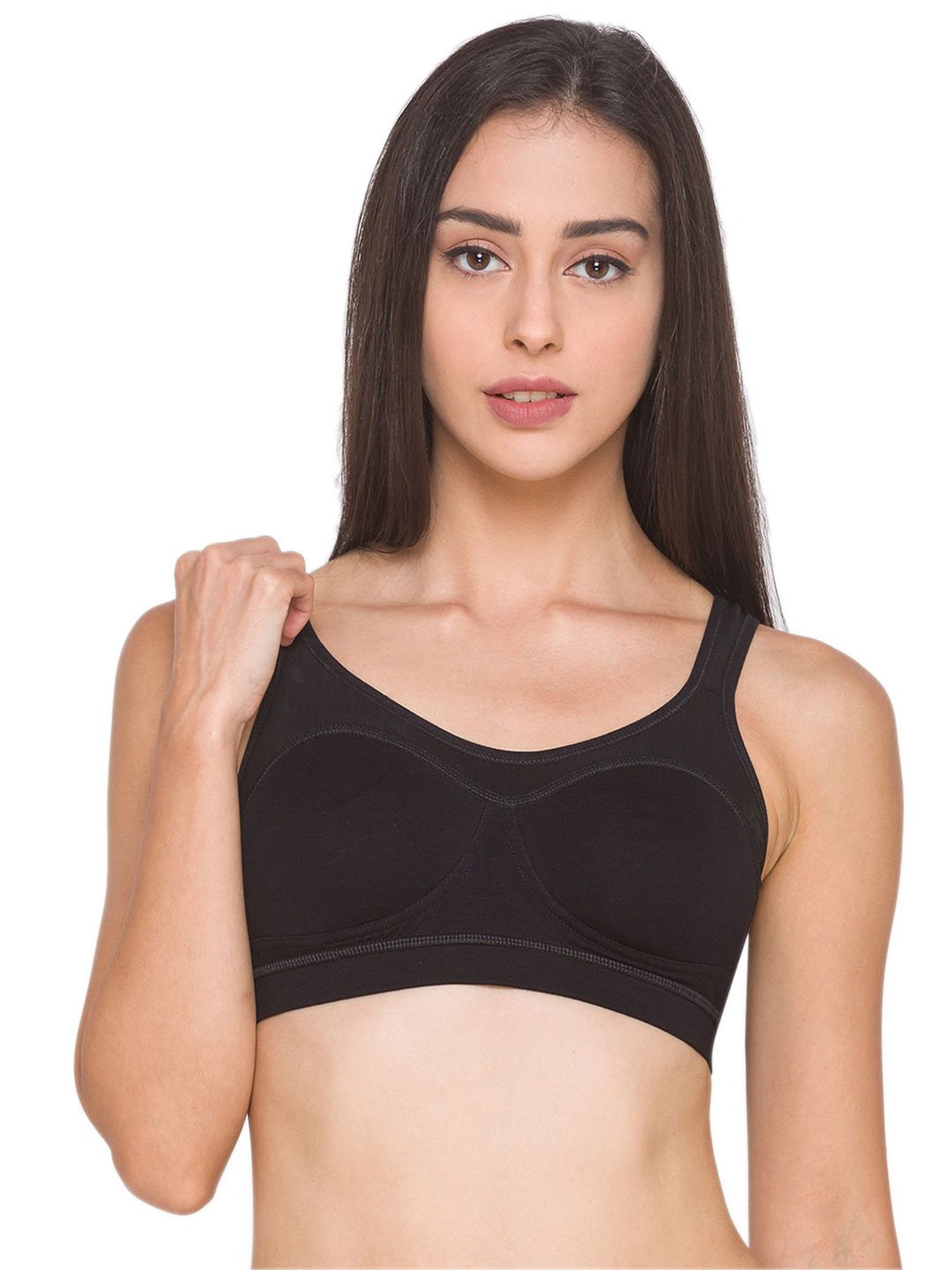 Candyskin Black Non Wired Non Padded Everyday Bra