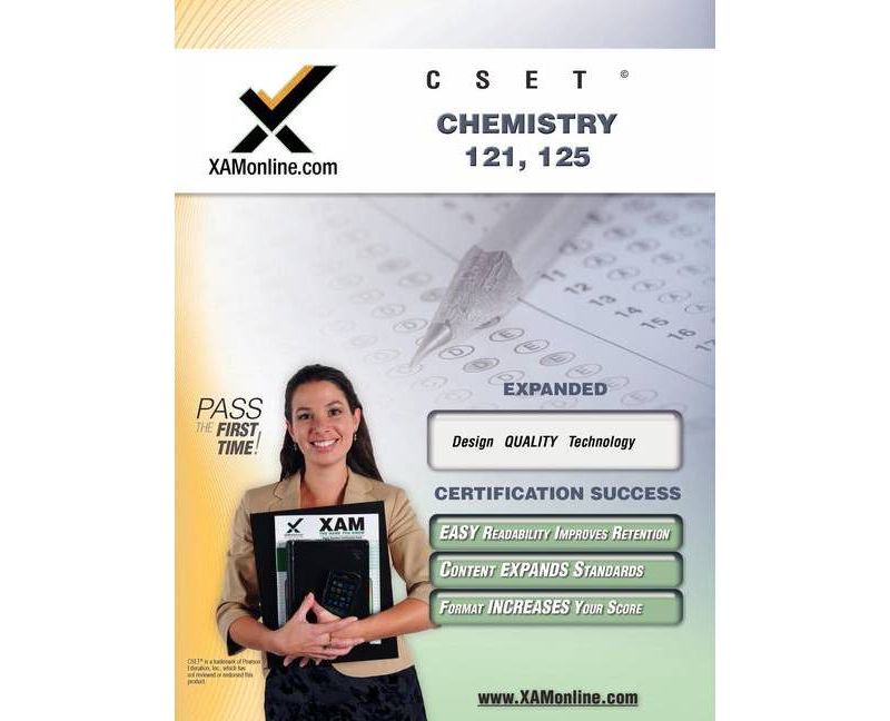 Cset Chemistry 121, 125 Teacher Certification Test Prep Study Guide - (XAM CSET) by  Sharon A Wynne (Paperback)