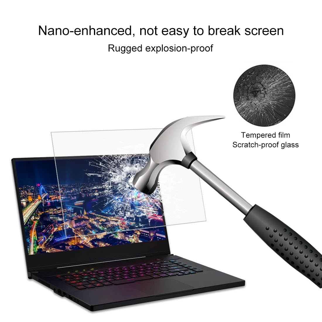 17 inch Laptop Universal Matte Anti-glare Screen Protector, Size: 339 x 271mm