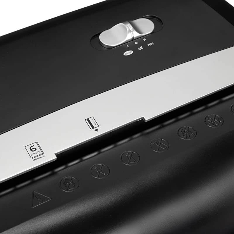 6Sheet CrossCut Paper and Credit Card Home Office Shredder