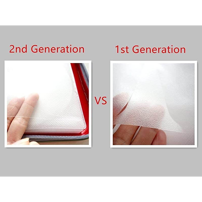 CDVCDDVD Case Binder Portable Hard Plastic Disc Container Red