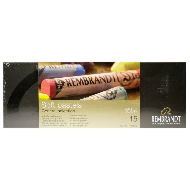 Soft Pastels Full Size Multicolor - Rembrandt 15ct