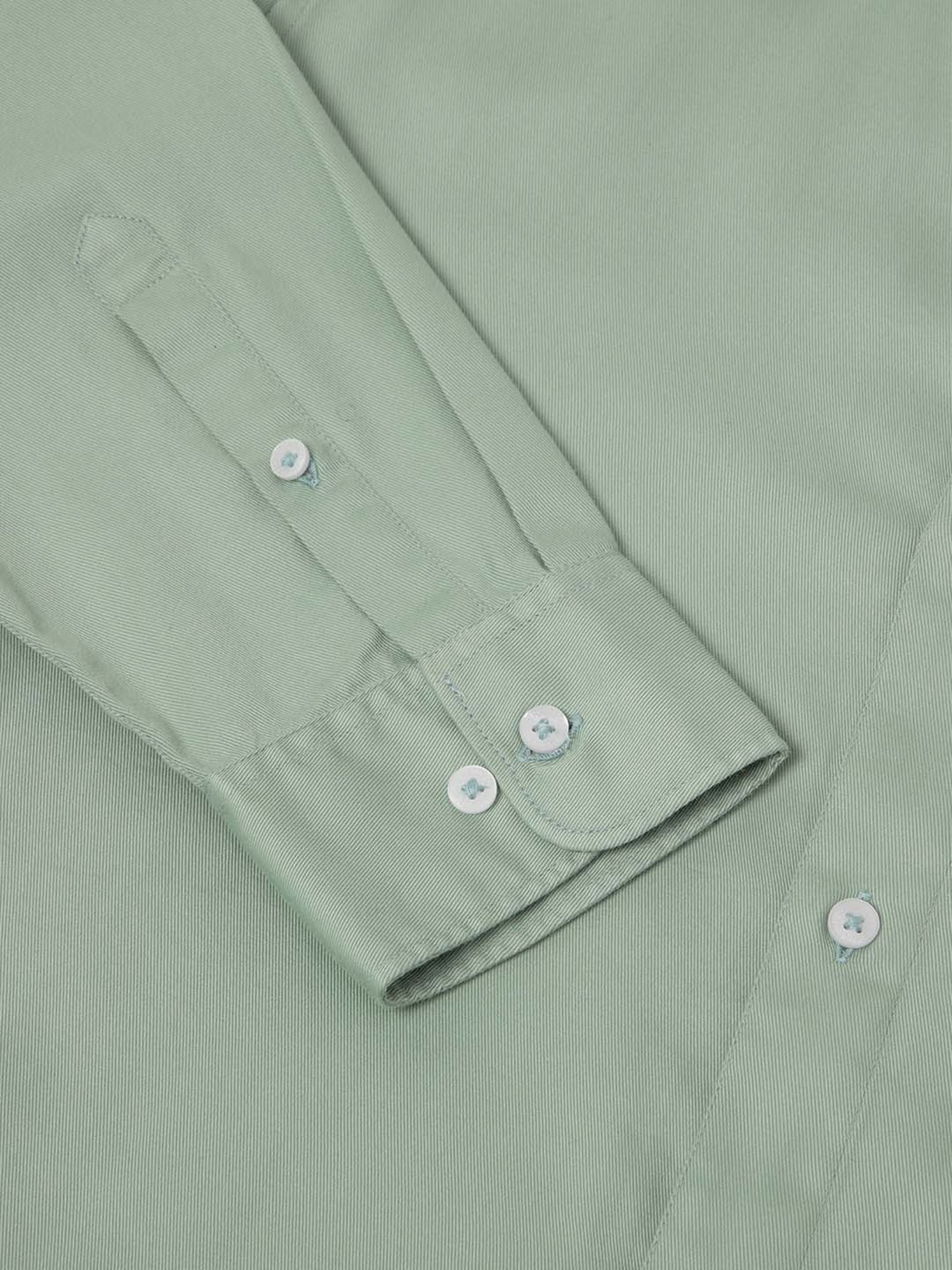 SUBTRACT Mint Green Slim Fit Shirt