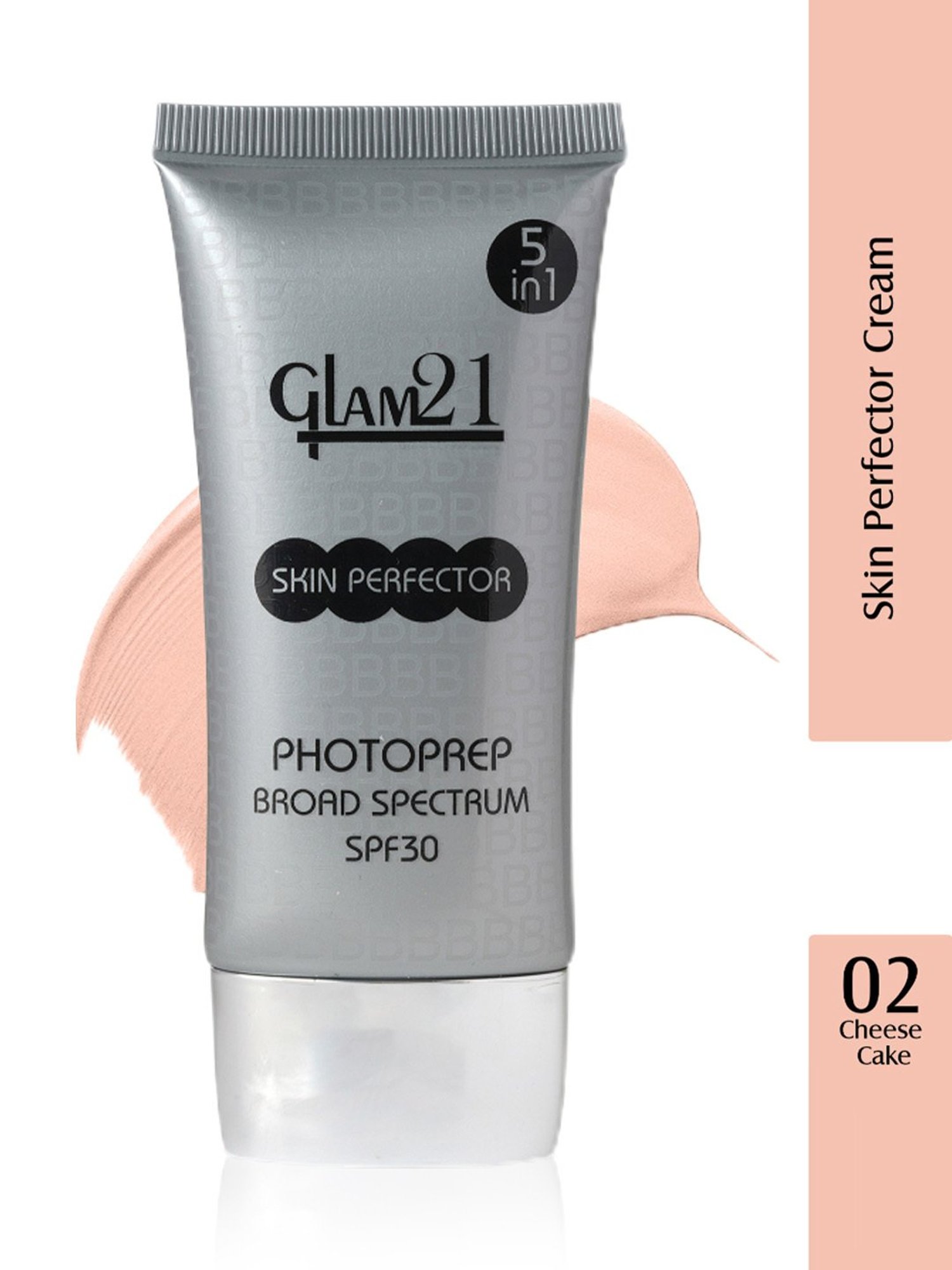 Glam21 Skin Perfector Photoprep Broad Spectrum Cream SPF 30 02 Cheese Cake - 50 gm