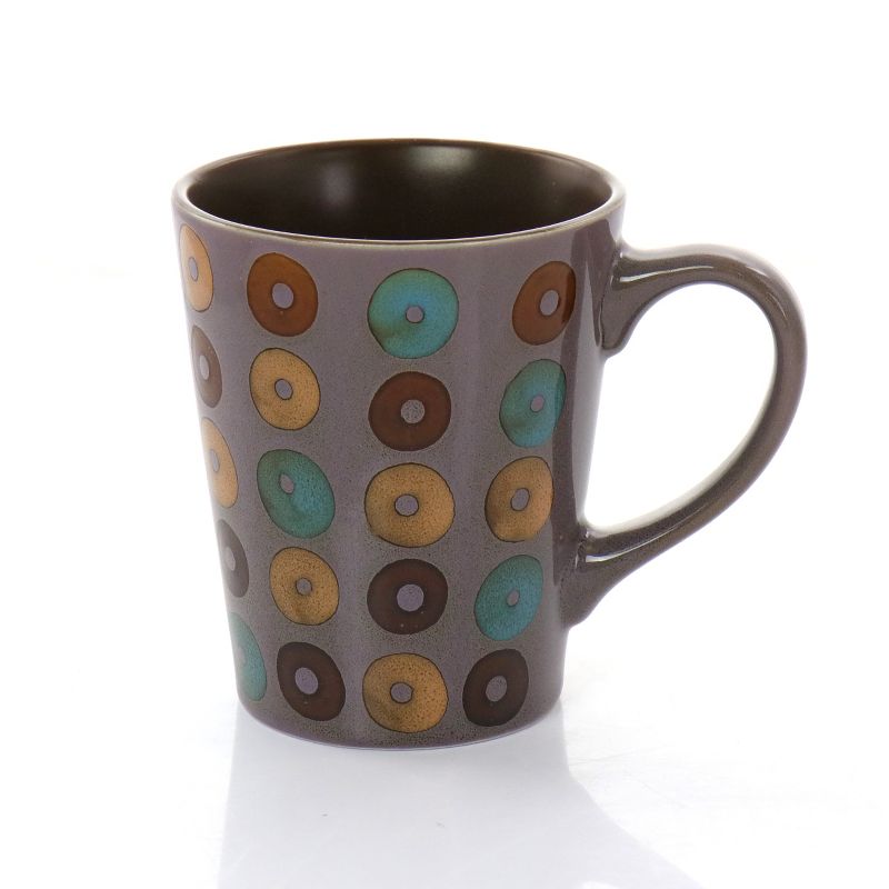 Mr. Coffee 4 Piece 13 Ounce Mug Set in Assorted Colors