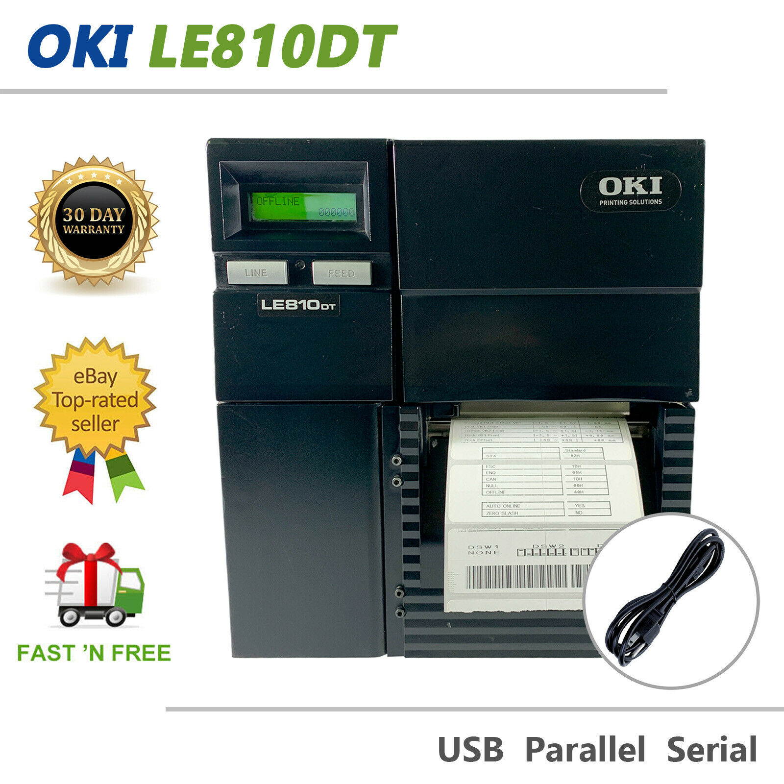 DYMO Rhino 4200 Industrial Label Maker Carry Case Kit with Roll of 1/2