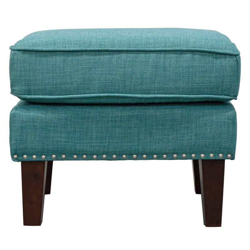 Kegan Ottoman Teal - Picket House Furnishings