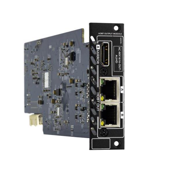 AVPro Edge AC-MX1616-OUT-AUHD 18Gbps 16x16 Modular HDBT Output Card