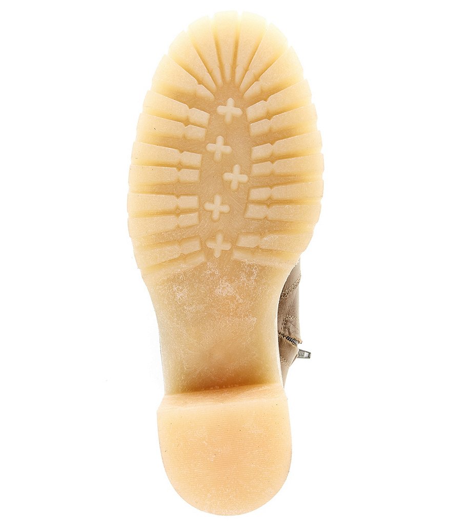 Free People James Leather Block Heel Chelsea Booties