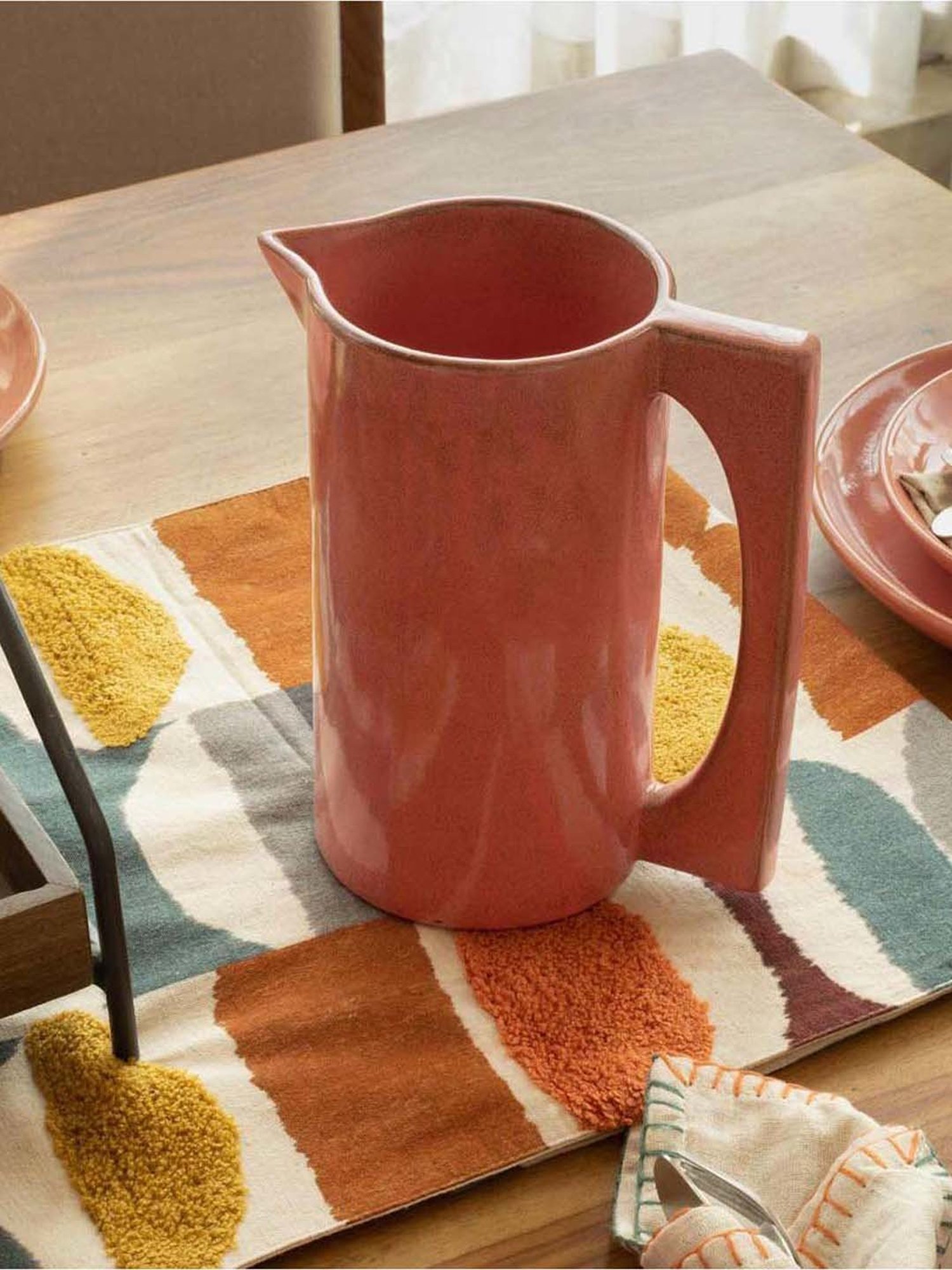 Pasabahce Transparent Victorian Caraffe Pitchers (1.18 L)