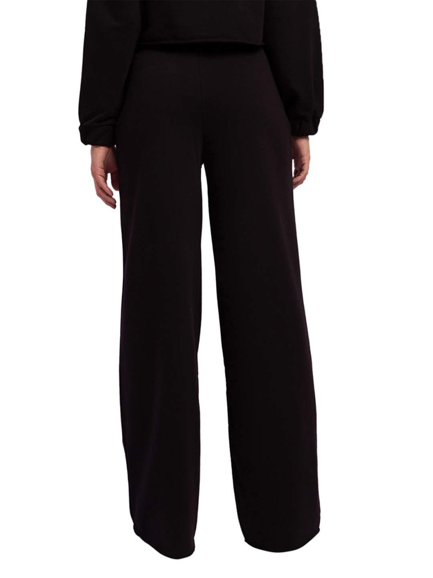 KENDALL + KYLIE Black Mid Rise Flared Pants
