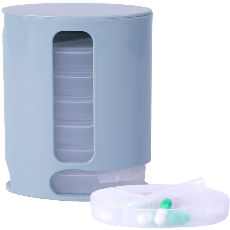 Basicwise Weekly Pill Dispenser Organizer