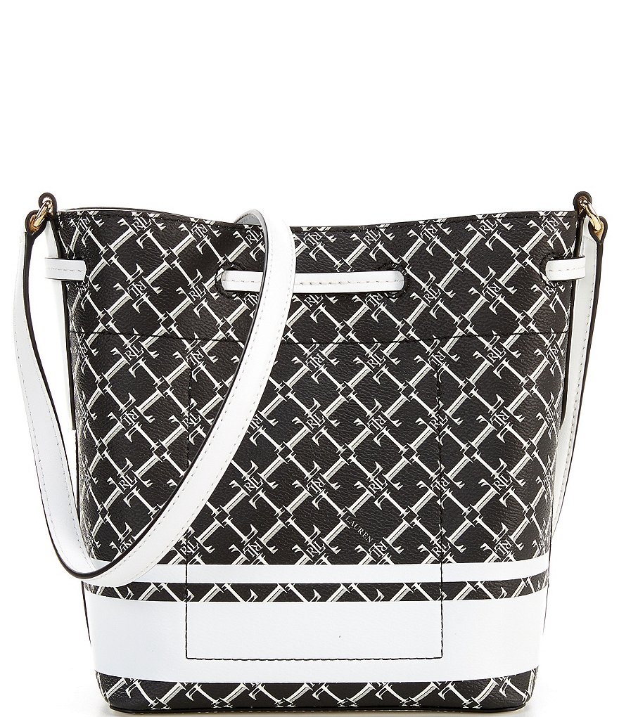 Lauren Ralph Lauren Heritage Debby Crossbody Drawstring Bag