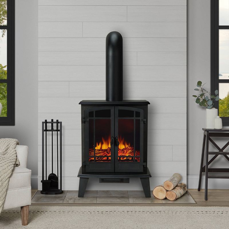 Real Flame Foster Stove Electric Fireplace