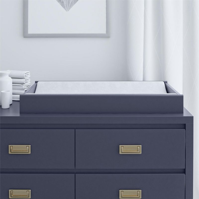 Monarch Hill Haven Navy Changing Table Topper