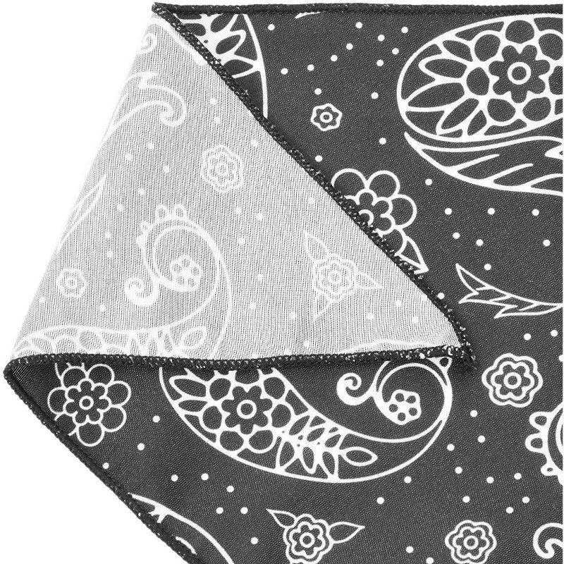 6-Pack Assorted Pet Bandana for Dogs and Cats, One Size Fits Most Medium to Large, Floral (25.25" x 12.5")
