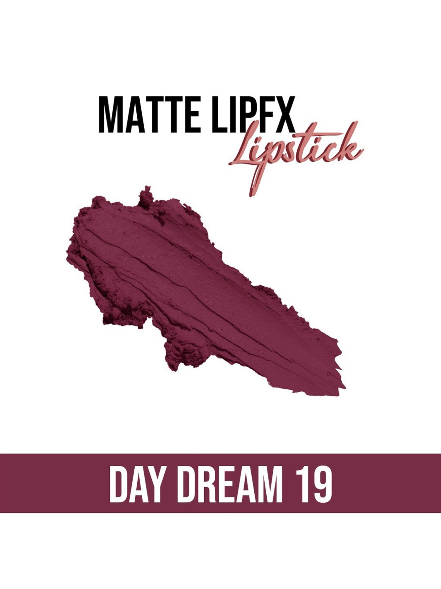 C2P PROFESSIONAL MAKEUP Matte Lip FX Lipstick Day Dream 19 - 3.5 gm