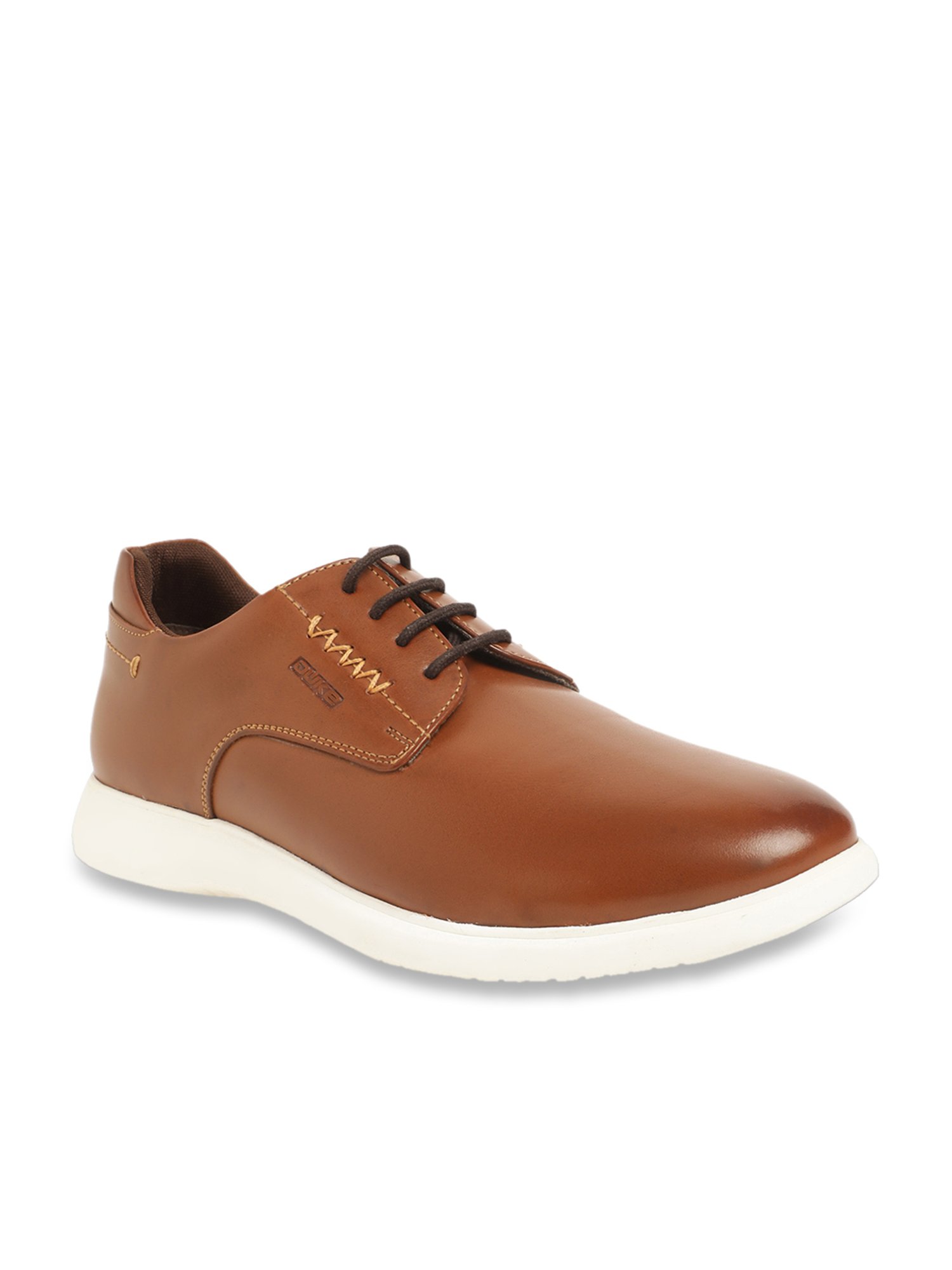 Duke Men's Tan Derby Shoes