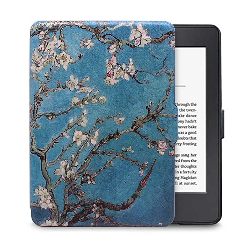 Kindle Ereader Voyage Smart Cover Thin Slim Fit Lightweight PU Leather Case Cover Auto WakeSleep Function for  Kindle Ereader Voyage 06