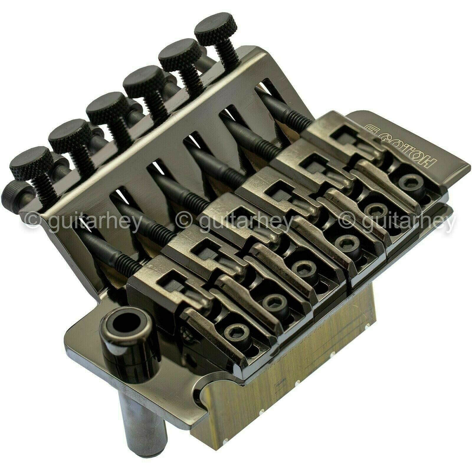 NEW Gotoh GE1996T Floyd Rose Locking Tremolo Bridge - 40mm Block - COSMO BLACK
