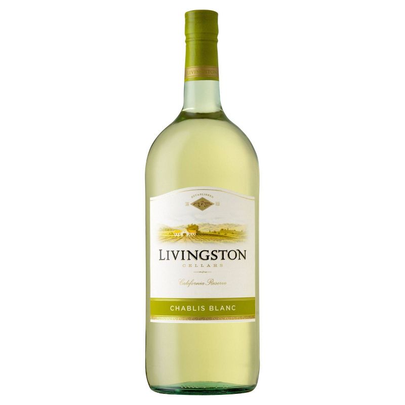 Livingston Chablis Blanc White Wine - 1.5L Bottle