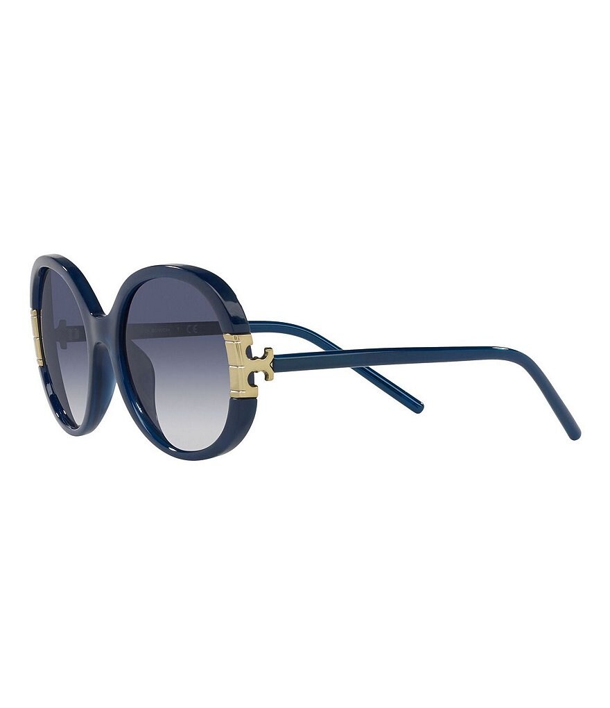 Tory Burch Women's Ty9061u Oval 57mm Sunglasses