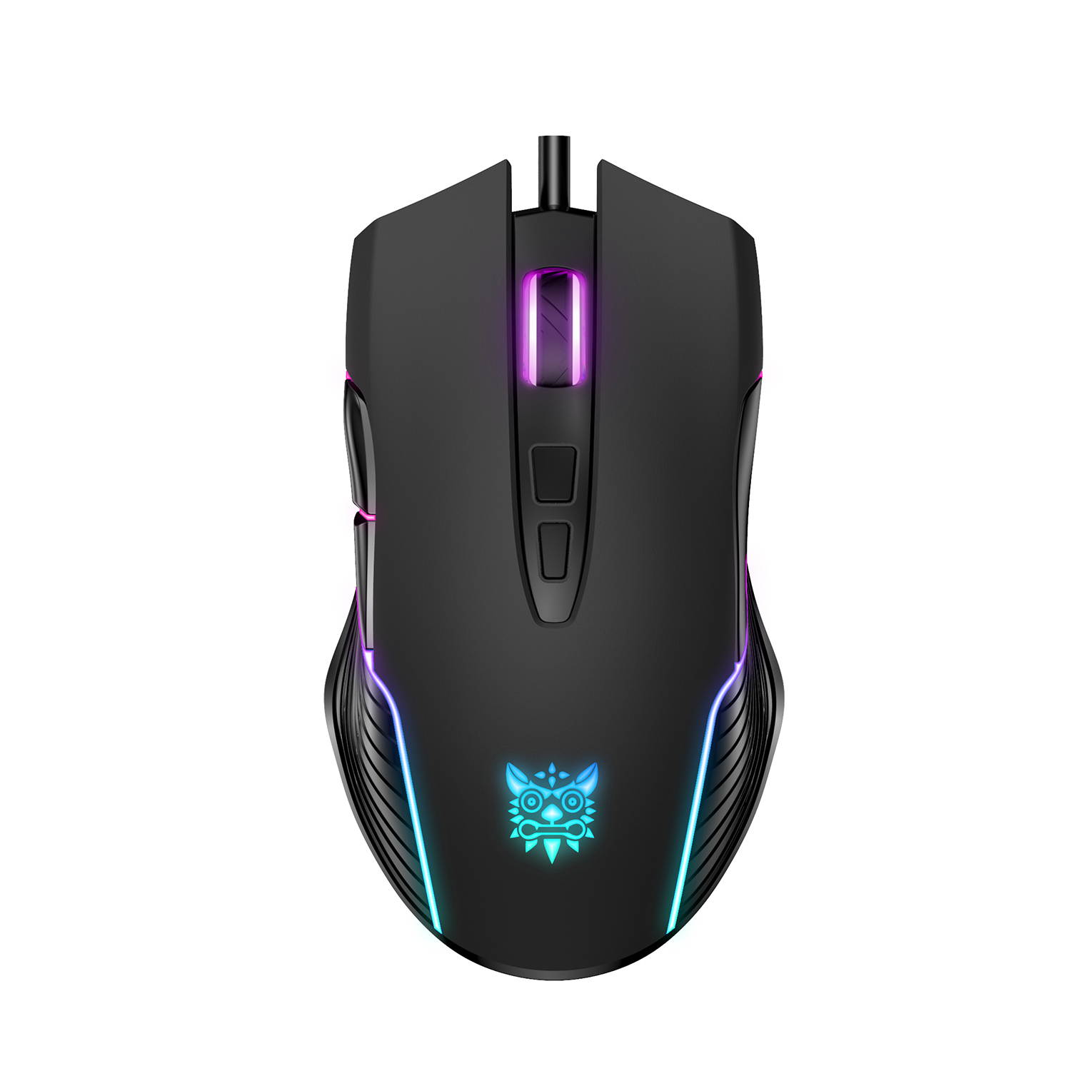 CW905 RGB Wireless Gaming Mouse, Rechargeable Computer Mice with RGB Backlit, 6 Adjustable DPI Up to 6400, Ergonomic Laptop PC Mouse for Windows Vista Linux