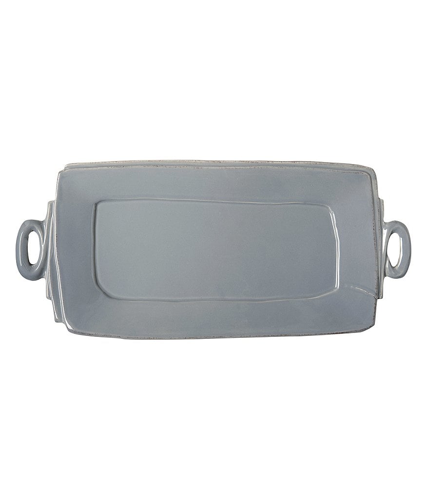 VIETRI Lastra Handled Rectangular Platter