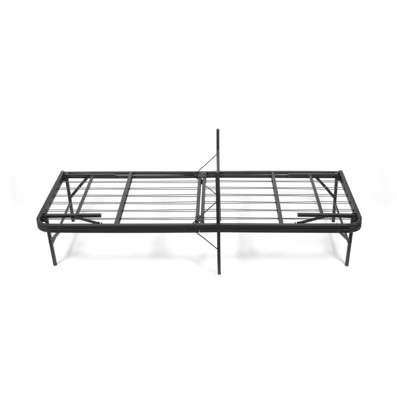 California King Simple Base Bi-Fold Bed Base Black - PragmaBed