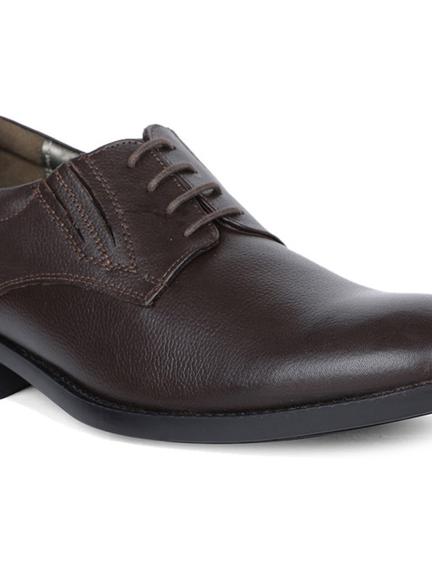 Bata Men's Cognac Oxford Shoes