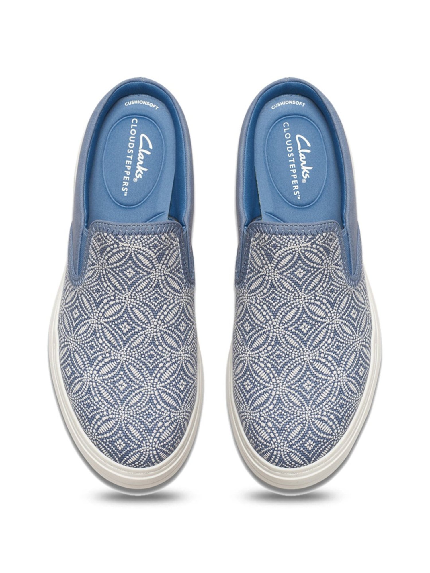 Clarks Women's Audreigh Cove Blue Mule Shoes