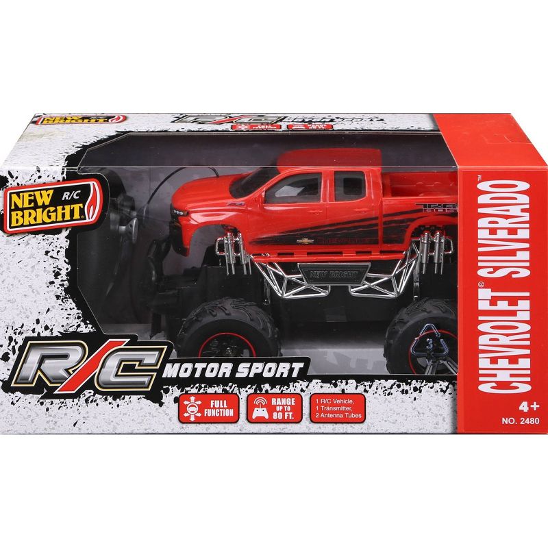 New Bright Radio Control Toy Vehicle - Chevy Silverado -1:24 Scale