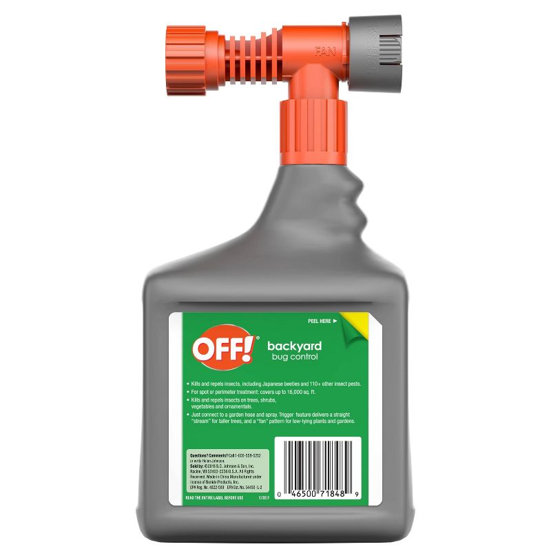 OFF! Backyard Pretreat Bug Control Spray - 32oz/1ct