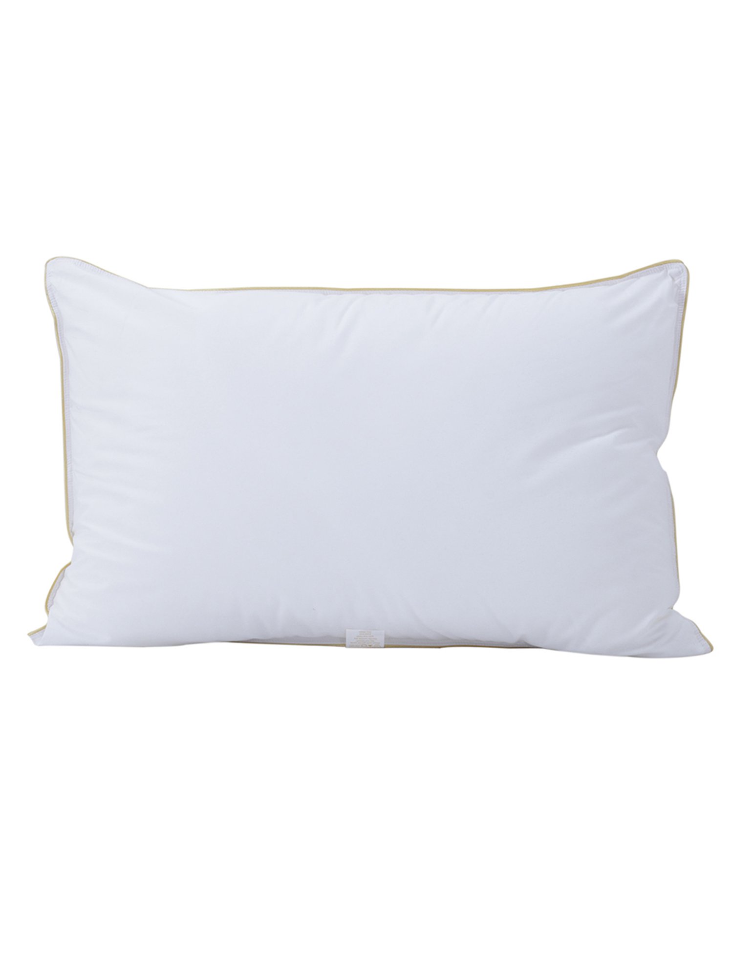 Maspar Essentials Clemmy Solid White Cotton Pillow