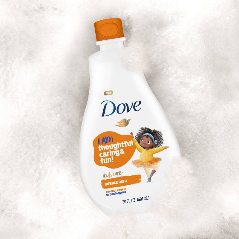 Dove Kids Care Hypoallergenic Bubble Bath Coconut Cookie - 20 fl oz
