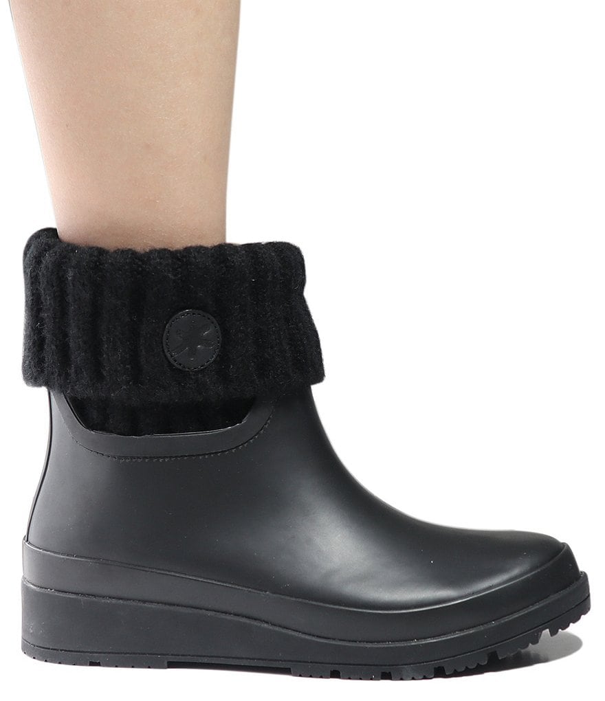 Splendid Dara Sweater Collar Rain Booties