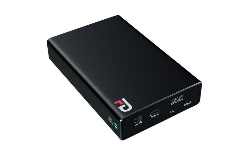 Fantom Drives FD DUO 4TB SSHD Portable 2 Bay RAID - USB 3.2 Gen 2 Type-C - RAID0/RAID1/JBOD - 2 x HDD Supported - 2 x HDD Installed