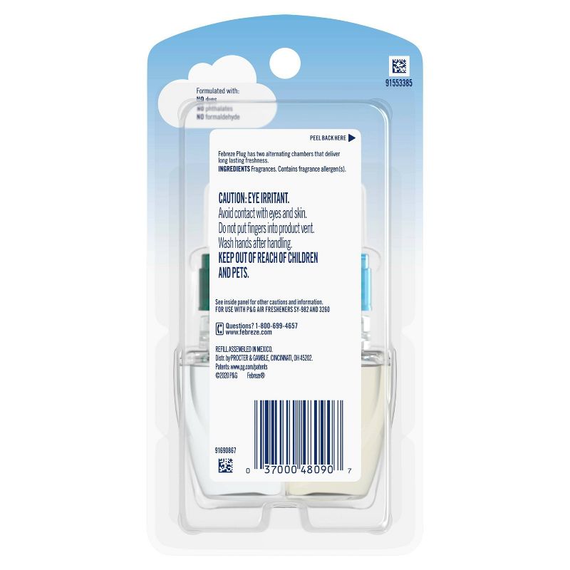 Febreze Plug Forest Refill with Fade Defy Technology